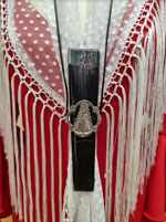 Silver Plated Metal Virgen del Rocio Fan Hanger 4.959€ #503520130PL